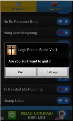 Lagu Rohani Batak Vol 1 android App screenshot 0